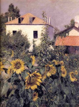 Sunflowers in the Garden at Petit Gennevilliers