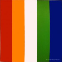 Red Orange White Green Blue