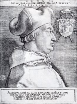 Cardinal Albrecht Of Brandenburg