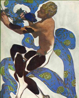 Nijinsky's Faun Costume in 'L'Apres Midi d'un Faune' by Claude D