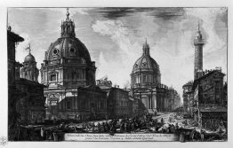 View of the Piazza Navona on the ruins of the Circus Agonale