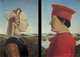 Portraits Federico da Montefeltro and Battista Sforza