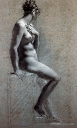 Seated Female Nude