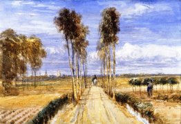 The Poplar Avenue, after Hobbema