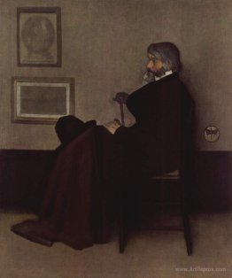 Arrangement in Grey and Black, No.2: Portrait of Thomas Carlyle