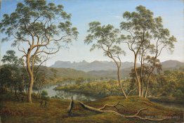 Ben Lomond from Mr Talbot’s Property – four men catching opposum