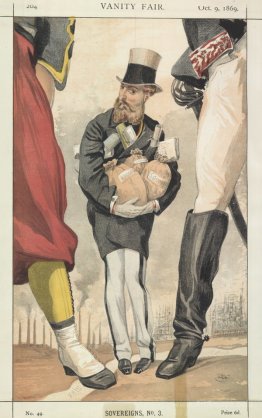 Sovereigns No.30 Caricature of Leopold II of the Belgians