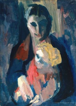 The Artist's Wife and Baby