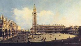 San Marco Square from the Clock Tower Facing the Procuratie Nuov