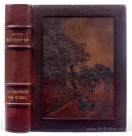 La Chanson des Gueux with Steinlen leather binding