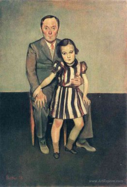 Joan Miro and his daughter Dolores