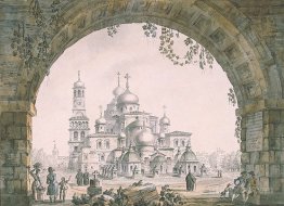 View of the New Jerusalem Monastery near Moscow