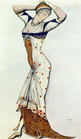 Design for a lady's dress