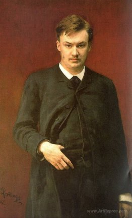 Portrait of the Composer Alexander Glazunov