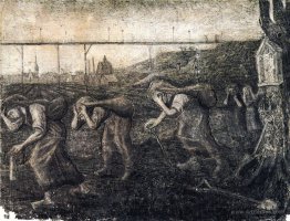 Miners Women Carrying Sacks (The Bearers of the Burden)