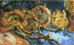 Still Life with Four Sunflowers