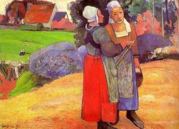 Breton peasant women