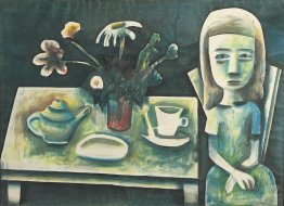 Girl at a Table