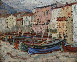 The Fishing Boats on the strike in Collioure