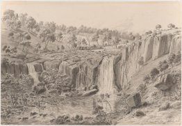 The Upper Wannon Falls on Kennedy's Station in Victoria