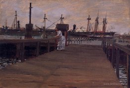 Woman on a Dock