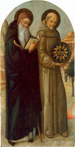 Saint Anthony Abbot and Saint Bernardino da Siena