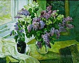 Still Life. Lilacs.