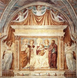 Tabernacle of the Madonna delle Tosse: Maria lactans