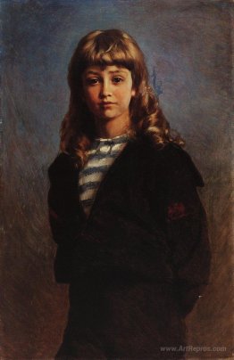 Serezha (Portrait of Son in Sailor Suit)