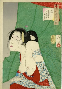 Looking itchy - The Appearance of a Kept Woman of the Kaei Era