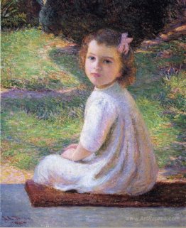 Girl with a Pink Bow