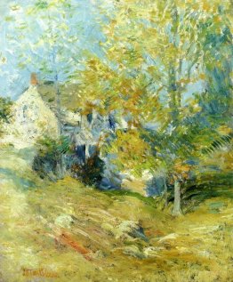 The Artist's House through the Trees (also known as Autumn After