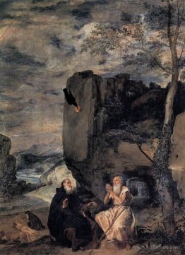 St. Anthony the Abbot and St. Paul the First Hermit