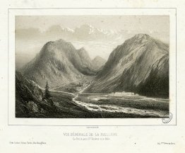 Vue générale de la Raillère, le pré, le Petit St. Sauveur et le