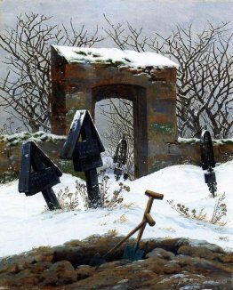 Graveyard under Snow