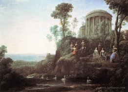 Apollo and the Muses on Mount Helicon