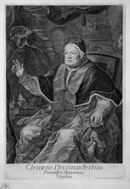 Portrait of Pope Clement XIII (Clemens Decimustertius Venetus Po