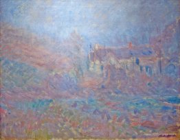 Houses at Falaise in the Fog