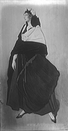 Portrait of Miss Ida Rubinstein