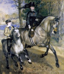 Riding in the Bois de Boulogne (Madame Henriette Darras or The R