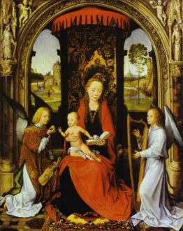 Madonna and Child with Angels