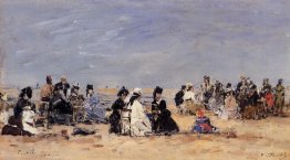 Beach Scene, Trouville