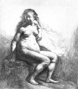 Seated Female Nude