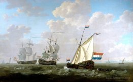 The yacht of the VOC Chamber of Rotterdam 1790