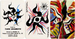 Taro Okamoto playing cards