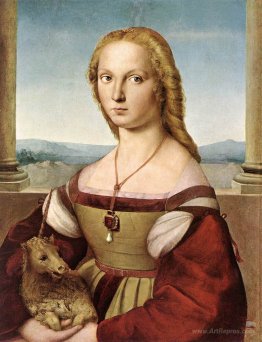 Portrait of a Lady with a Unicorn