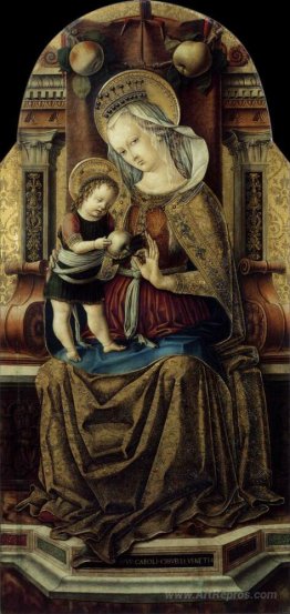 Virgin and Child Enthroned