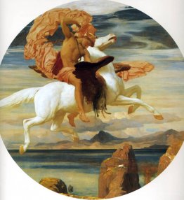 Perseus On Pegasus Hastening To the Rescue of Andromeda