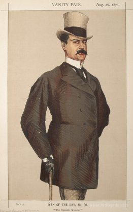 Men or Women of the Day No.300 Caricature of Don Manuel Rances-y