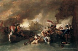 The Battle of La Hogue, Destruction of the French fleet, May 22,